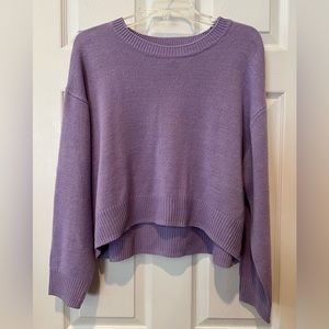 H&M purple sweater size medium
